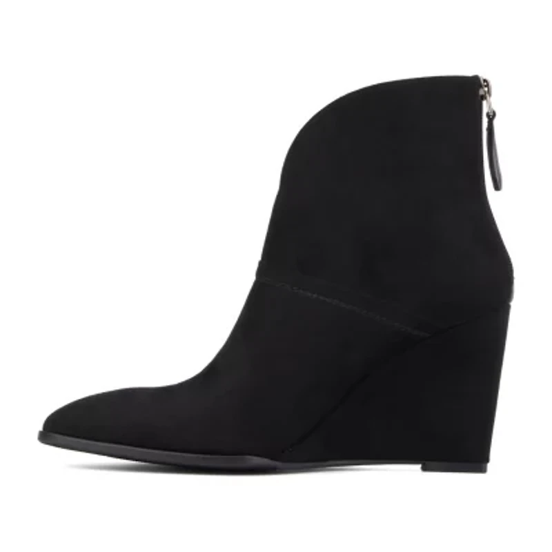 Torgeis Womens Lexis Wedge Heel Booties