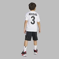 adidas Toddler & Little Unisex 2-pc. Spiderman Short Set