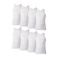 Hanes Ultimate Bonus Pack Mens U Neck Sleeveless 8 Tank