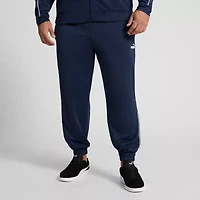 PUMA Piped Tricot Mens Cinched Regular Fit Big and Tall Track Pant