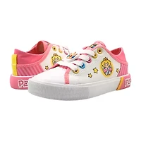 Mario Bros Girls Princess Peach Sneakers