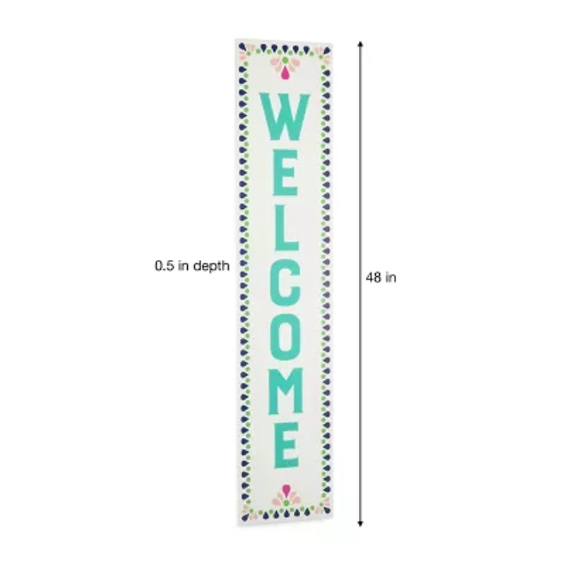 Sullivan Incorporated Welcome Porch Sign
