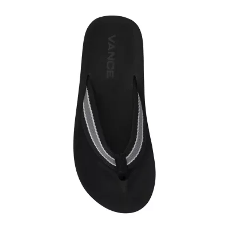 Vance Co Mens Fontana Flat Sandals
