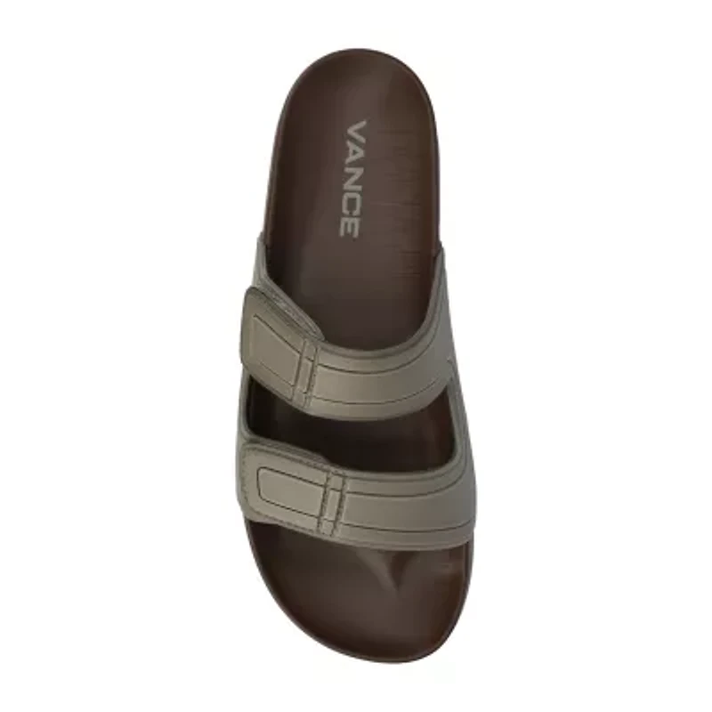 Vance Co Mens Mario Flat Sandals