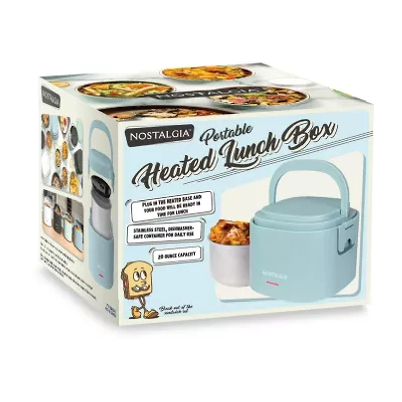 Nostalgia 20oz. Portable Heated Lunch Box