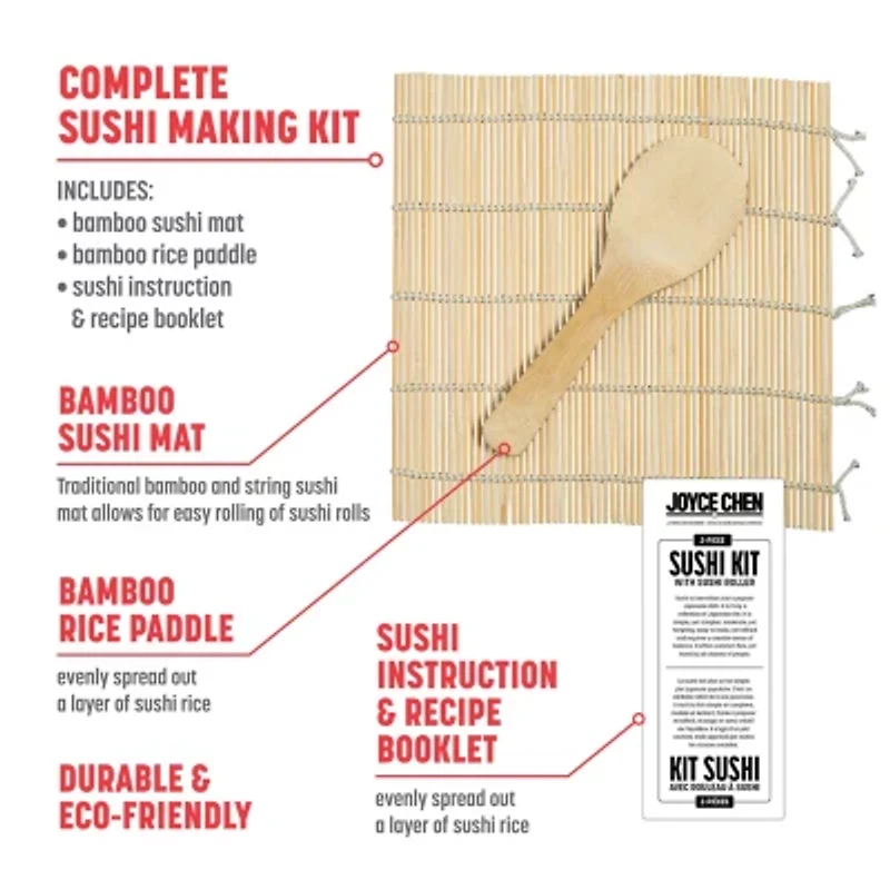 Joyce Chen 4-pc. Sushi Set