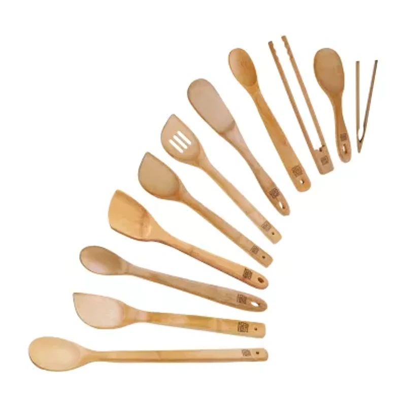 Joyce Chen Burnished Bamboo 11-pc. Utensil Set