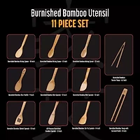 Joyce Chen Burnished Bamboo 11-pc. Utensil Set