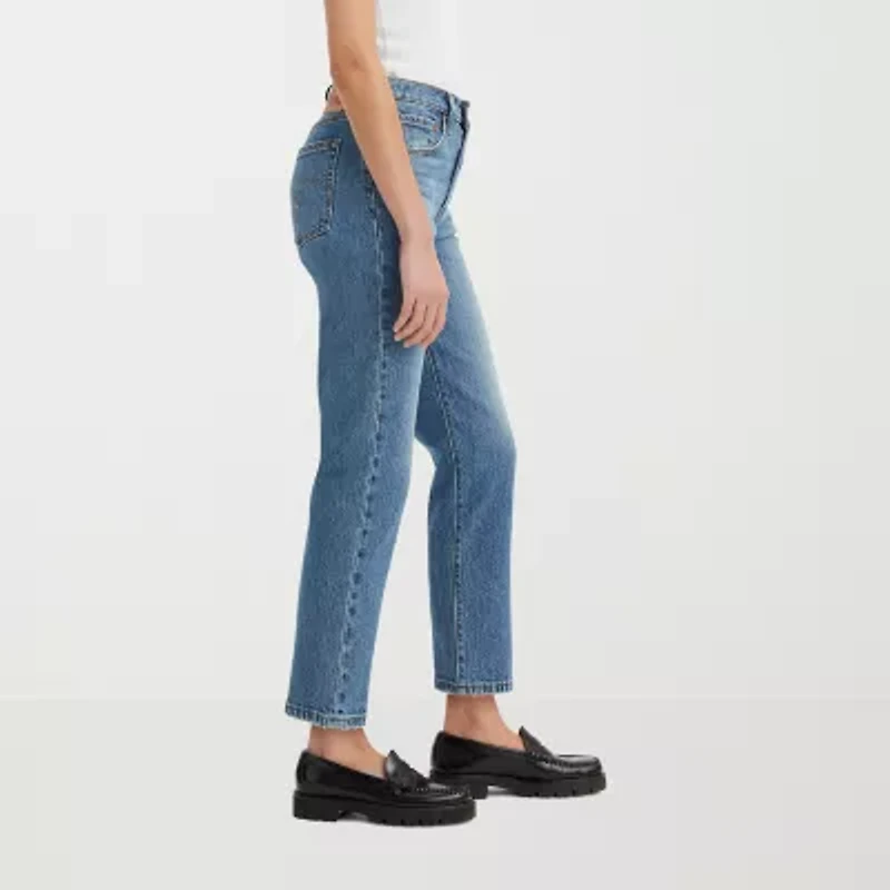 Levi's® Womens High Rise 501 Crop Straight Leg Jean
