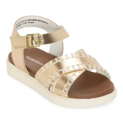 Thereabouts Toddler Girls Lil Sara Strap Sandals