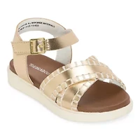 Thereabouts Toddler Girls Lil Sara Strap Sandals