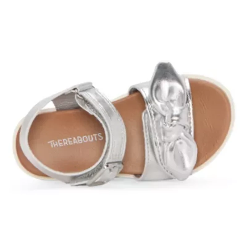 Thereabouts Toddler Girls Lil Ruby Strap Sandals