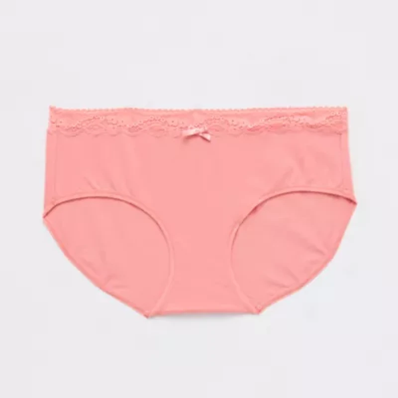 Ambrielle Organic Cotton Hipster Panty