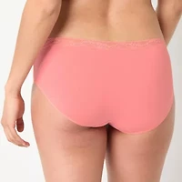 Ambrielle Organic Cotton Hipster Panty