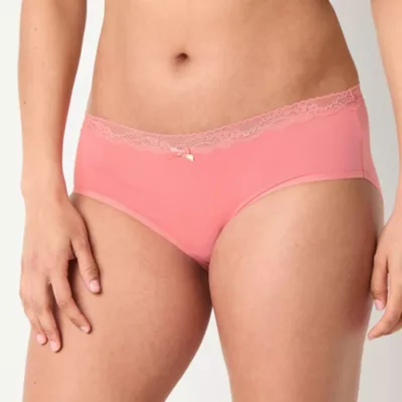 Ambrielle Organic Cotton Hipster Panty