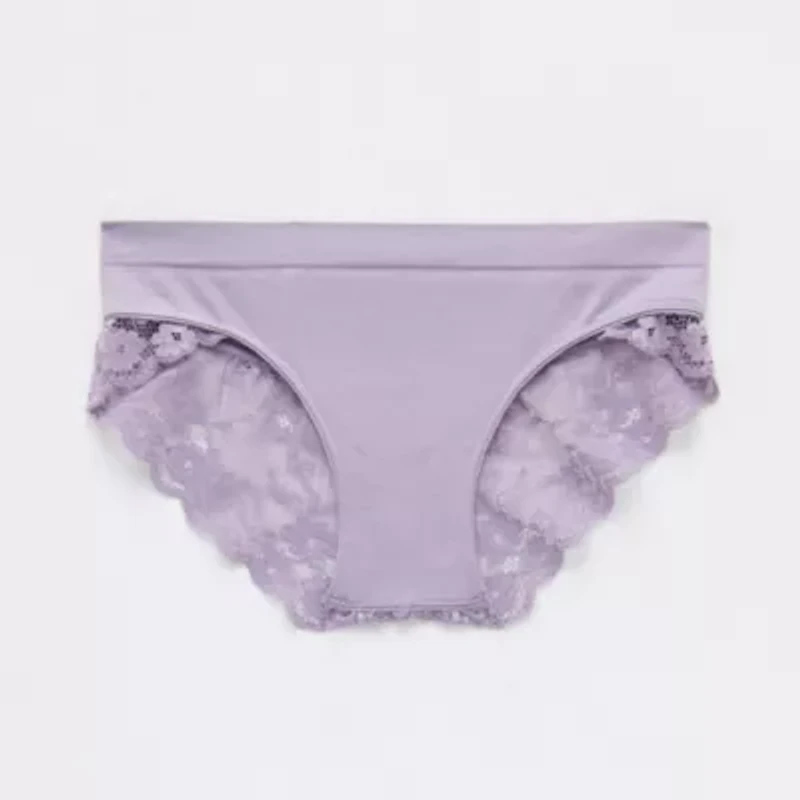 Ambrielle Seamless Lace Cheeky Panty