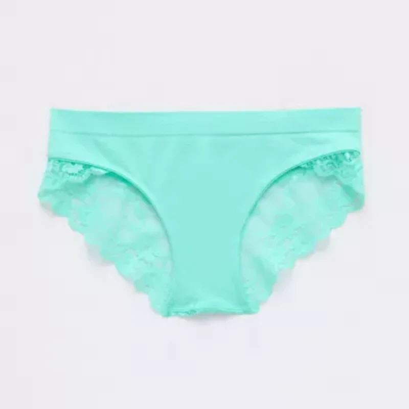 Ambrielle Seamless Lace Cheeky Panty 14p050