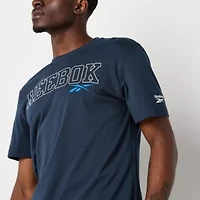 Reebok Mens Round Neck Short Sleeve Active T-Shirt