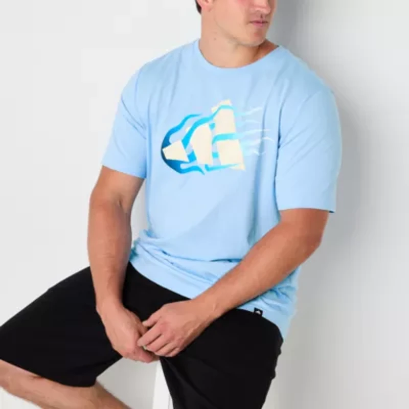 adidas Mens Crew Neck Short Sleeve Active Big and Tall T-Shirt