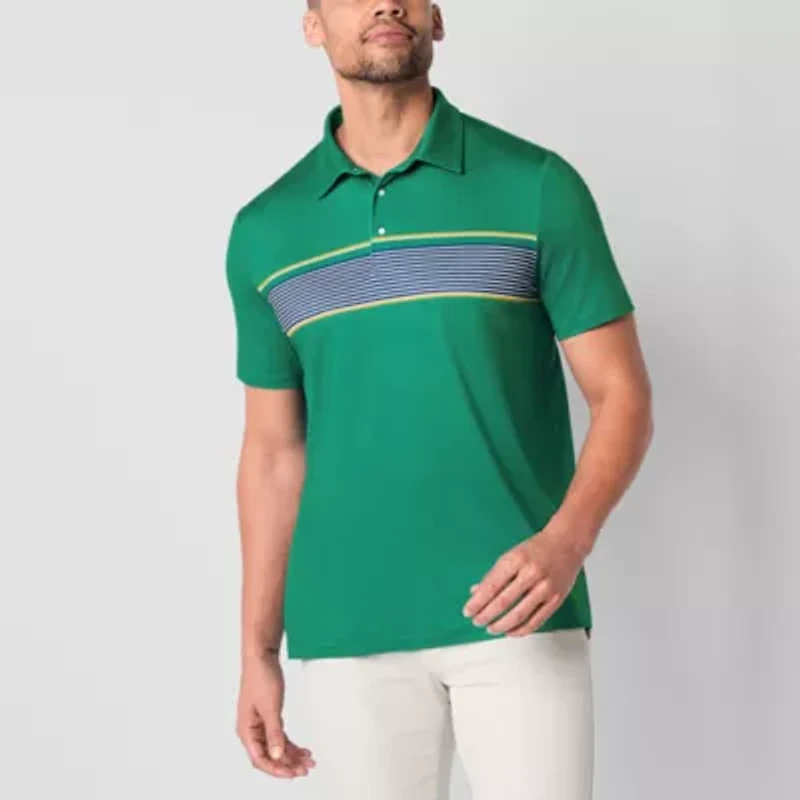 St. John's Bay Performance Mens Classic Fit Short Sleeve Polo Shirt
