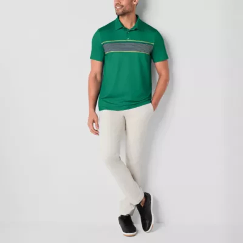 St. John's Bay Performance Mens Classic Fit Short Sleeve Polo Shirt