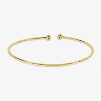 Limited Quantities! Womens Diamond Accent White Diamond 14K Gold Over Silver Cuff Bracelet