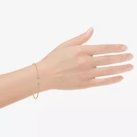 Limited Quantities! Womens Diamond Accent White Diamond 14K Gold Over Silver Cuff Bracelet