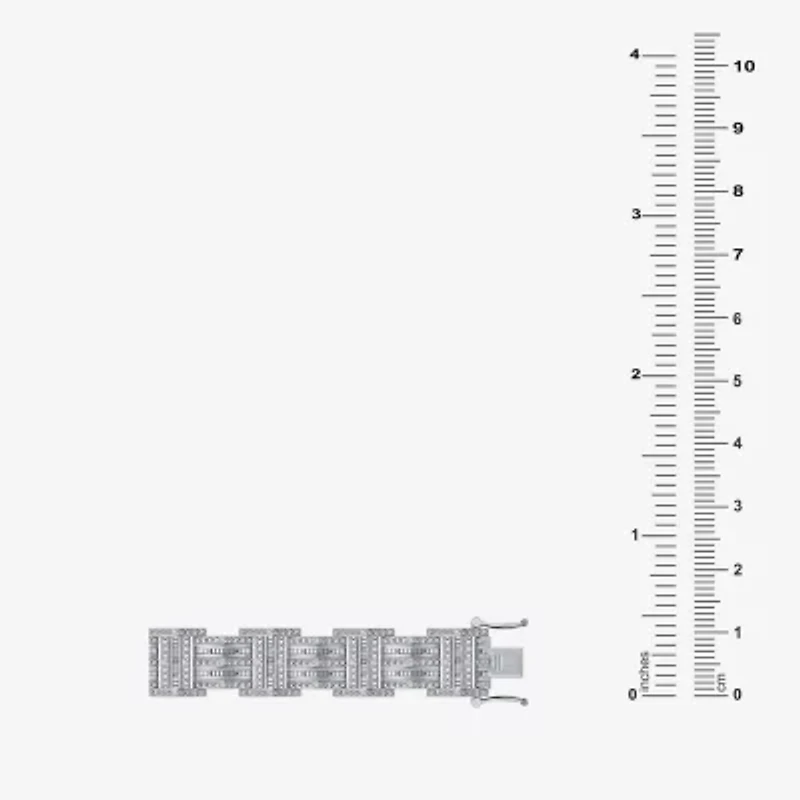 Limited Quantities! Mens Sterling Silver Semisolid Round Link Bracelet