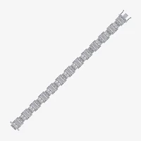Limited Quantities! Mens Sterling Silver Semisolid Round Link Bracelet
