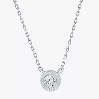 Limited Quantities! Womens 1/3 CT. T.W. Natural White Diamond Sterling Silver Round 2-pc. Jewelry Set