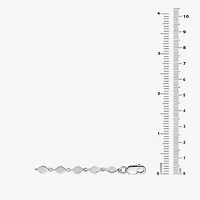 Limited Quantities! Womens White Diamond Sterling Silver 18 Inch Tennis Necklace