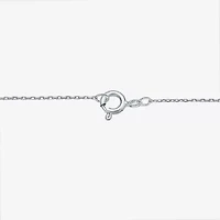 Limited Quantities! Womens 1/5 CT. Natural White Diamond Sterling Silver 18 Inch Pendant Necklace