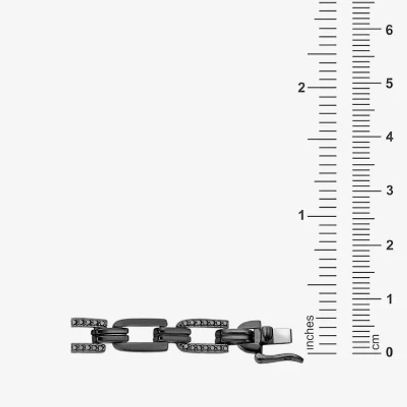 Midnight Black Limited Quantities! Mens Sterling Silver 22 Inch Chain Necklace