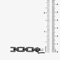 Midnight Black Limited Quantities! Mens Sterling Silver 22 Inch Chain Necklace