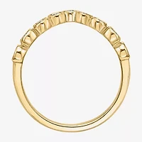 Limited Quantities! Womens 8.5MM 1/3 CT. T.W. Lab Grown White Diamond 14K Gold Over Silver Band