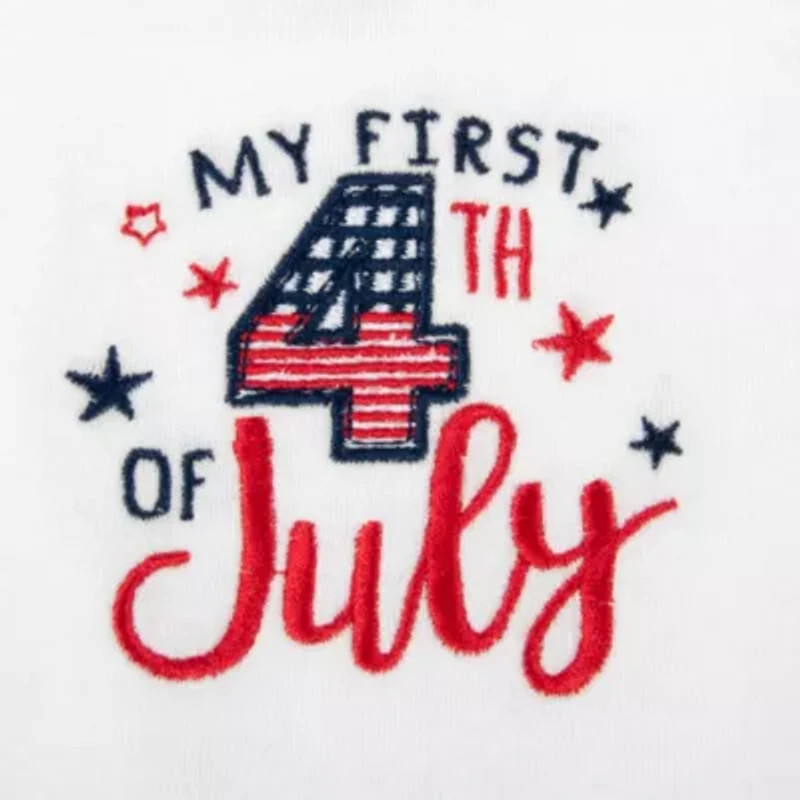 Baby Essentials First Fourth Of July Boys 2-pc. Short Set