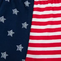 Baby Essentials First Fourth Of July Boys 2-pc. Short Set