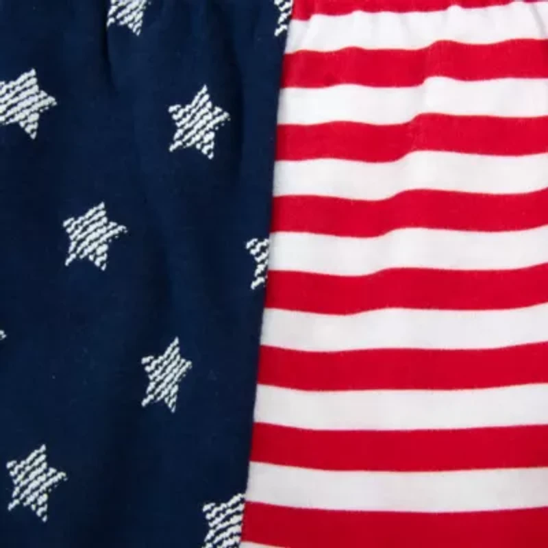 Baby Essentials Americana Boys 3-pc. Short Set