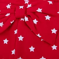 Baby Essentials First Fourth Of July Girls 2-pc. Short Set