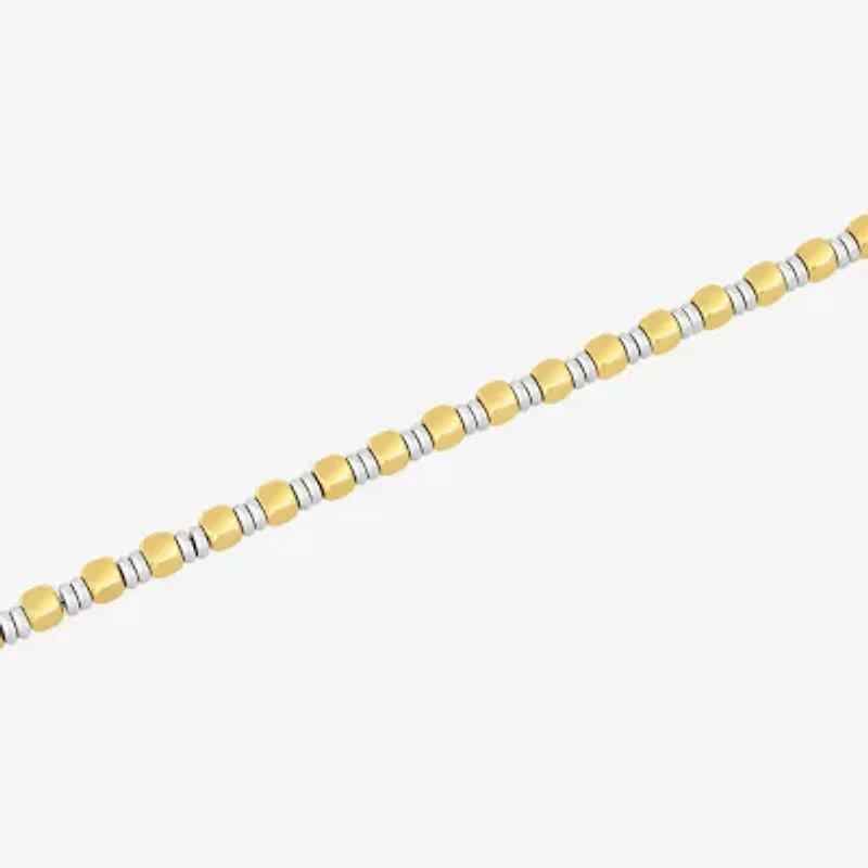 Mens Stainless Steel 8 1/2 Inch Tennis Bracelet