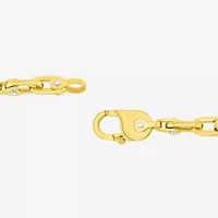 Mens Stainless Steel Solid Chain Bracelet