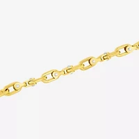 Mens Stainless Steel Solid Chain Bracelet