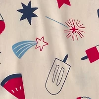 Carter's Americana Little & Big Kid Boys Round Neck Short Sleeve 2-pc. Pajama Sets