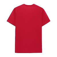 Little & Big Kid Boys Crew Neck Short Sleeve Regular Fit Spiderman Graphic T-Shirt