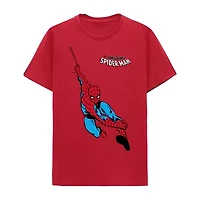Little & Big Kid Boys Crew Neck Short Sleeve Regular Fit Spiderman Graphic T-Shirt