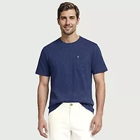 IZOD Saltwater Soft Wash Mens Crew Neck Short Sleeve T-Shirt