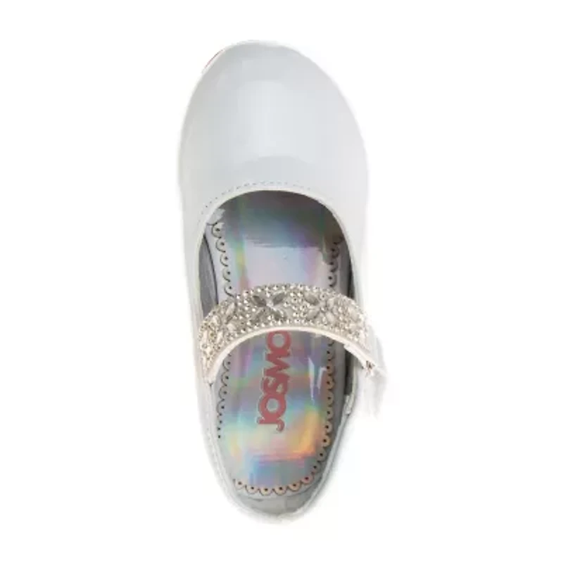 Josmo Toddler Round Closed Toe Flat Heel Pumps