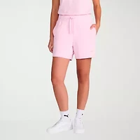 PUMA Womens 5" Adjustable Waist Drawstring Active Pull-On Short