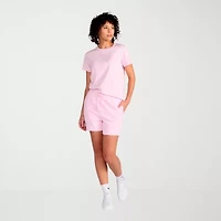 PUMA Womens 5" Adjustable Waist Drawstring Active Pull-On Short