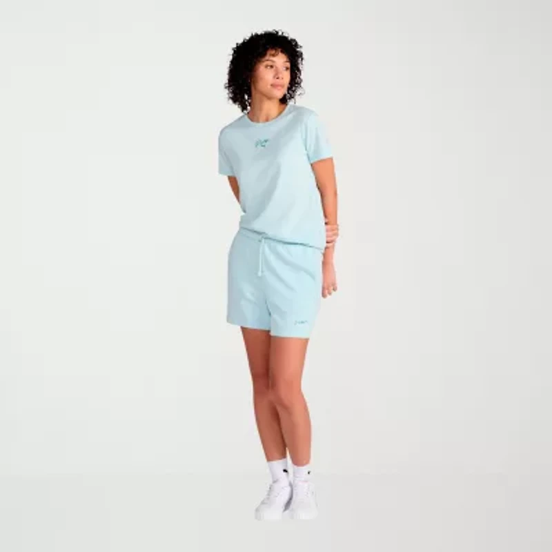 PUMA Womens 5" Adjustable Waist Drawstring Active Pull-On Short